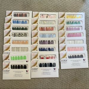 Colorstreet lot of 23 colors!